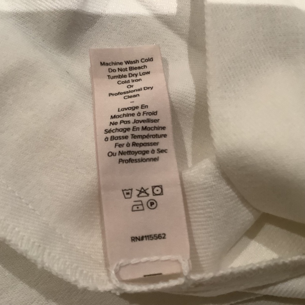 Cinq a Sept White Denim Moxie Dress, Size 4, like new! - Picture 12 of 15